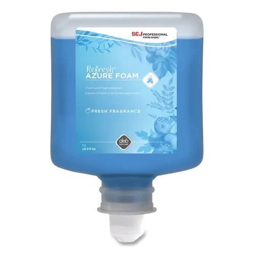 Professional Refresh Foaming Hand Soap Manual Cartridge Refill, Fresh Apple Scent, 1 L, 6/Carton